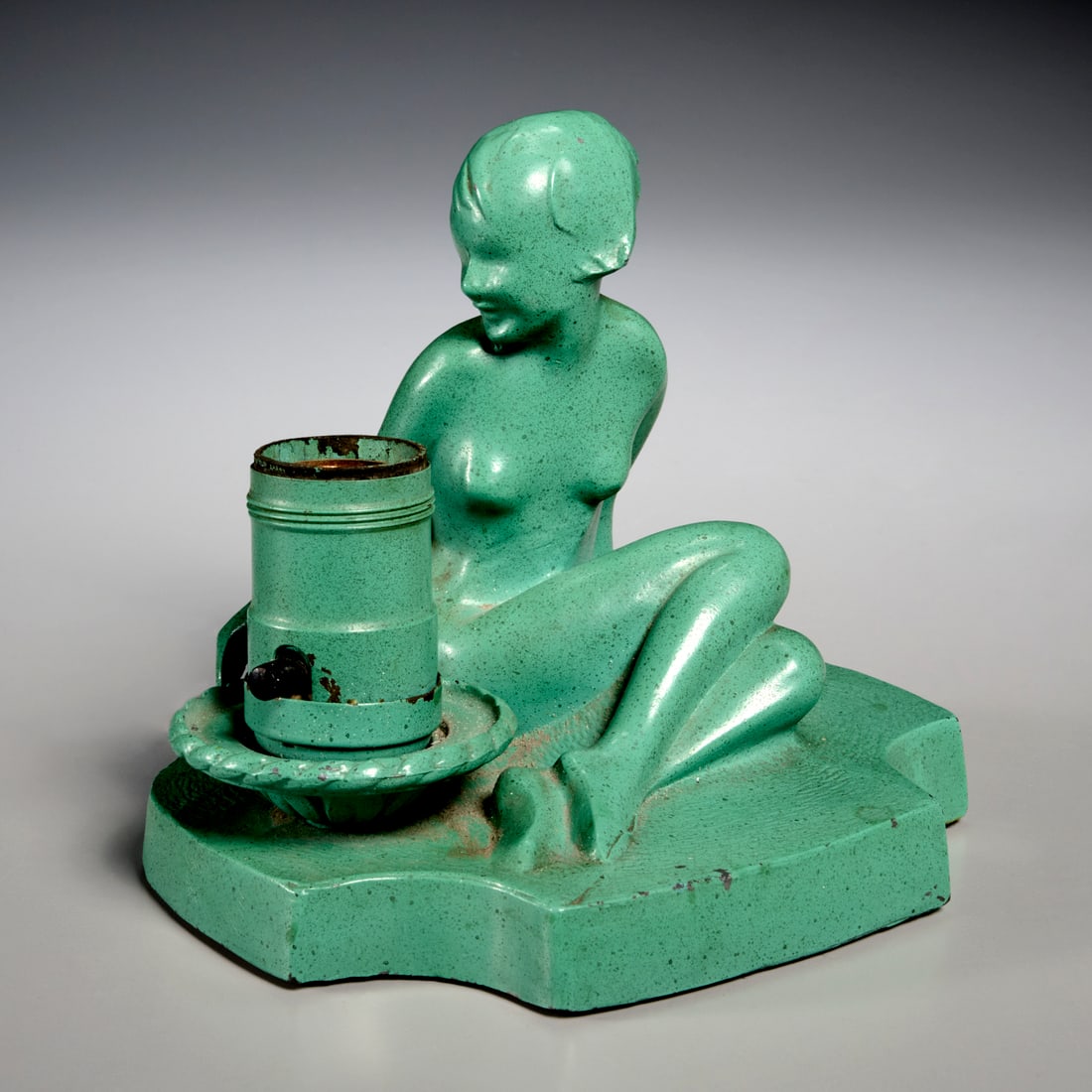 Frankart, Art Deco figural lamp (1 of 6)