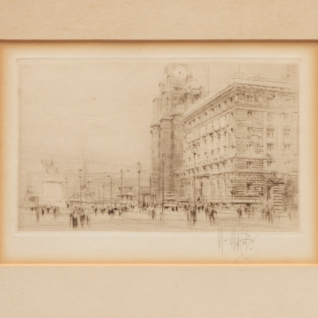 William Walcot, (2) etchings - 2
