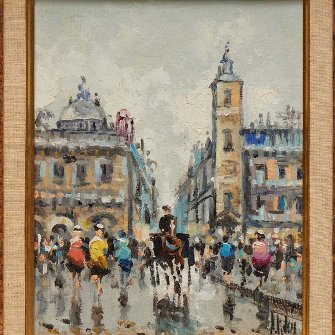 Antonio Devity, (2) oils on canvas - 2