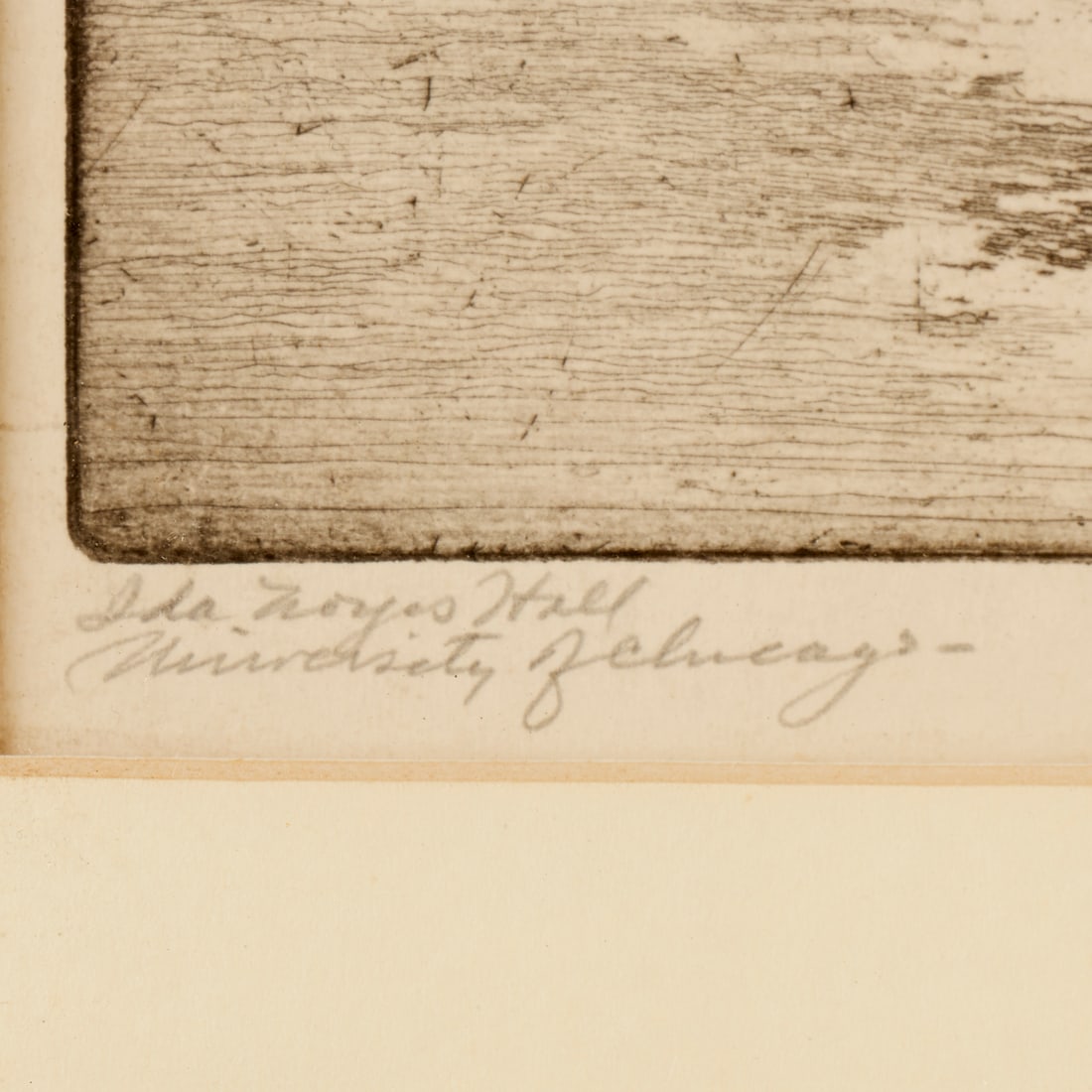 S. Chester Danforth, signed etching - 5