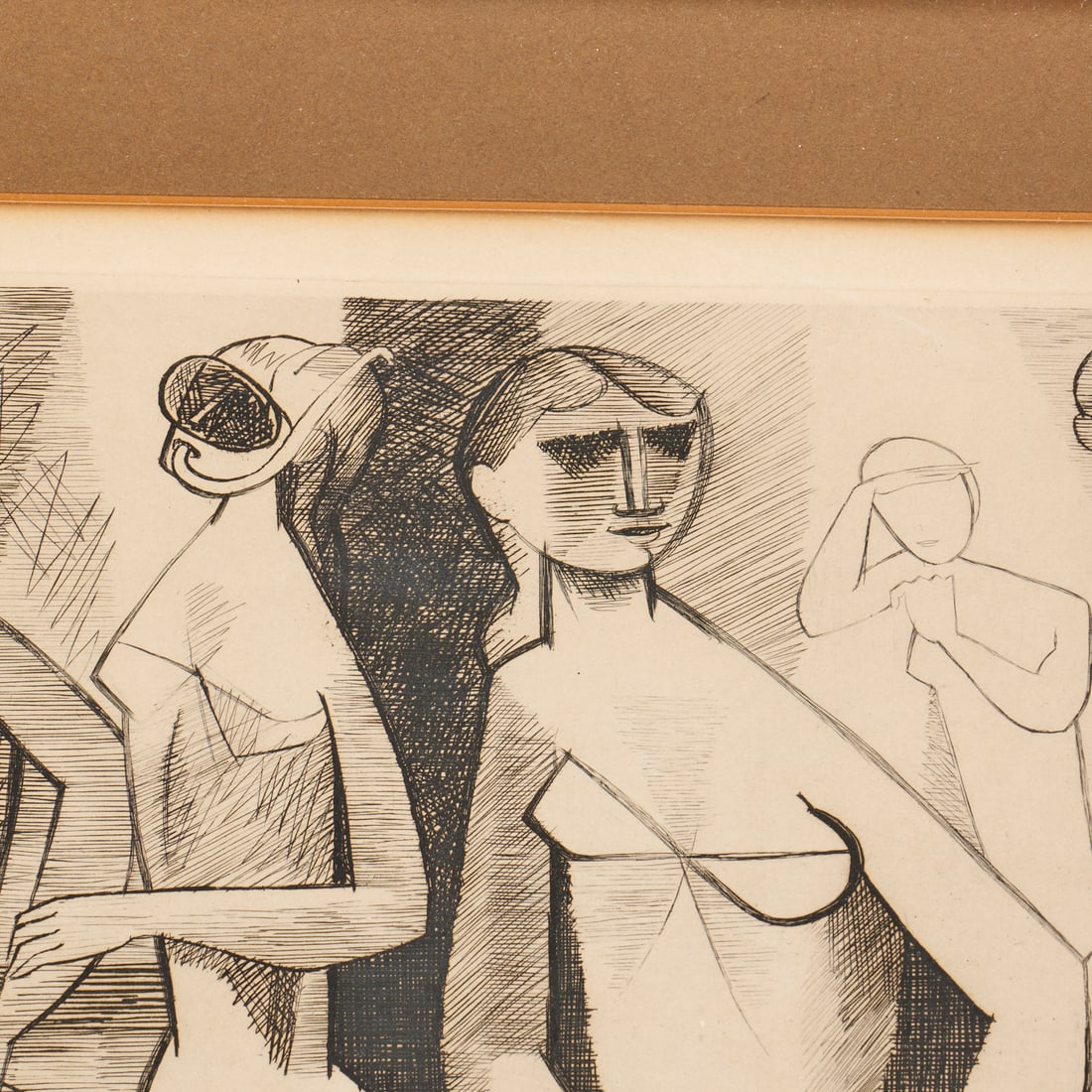 Yves Alix, signed etching - 2