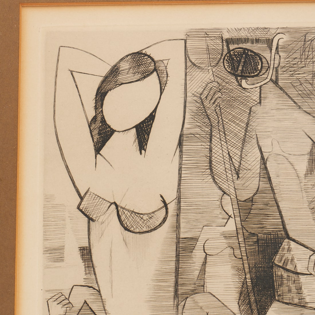 Yves Alix, signed etching - 4