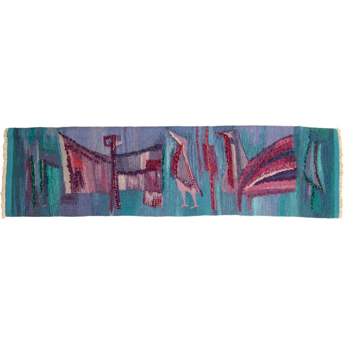 Sylvie Repkova, Modernist gobelin tapestry, 1966 (1 of 6)