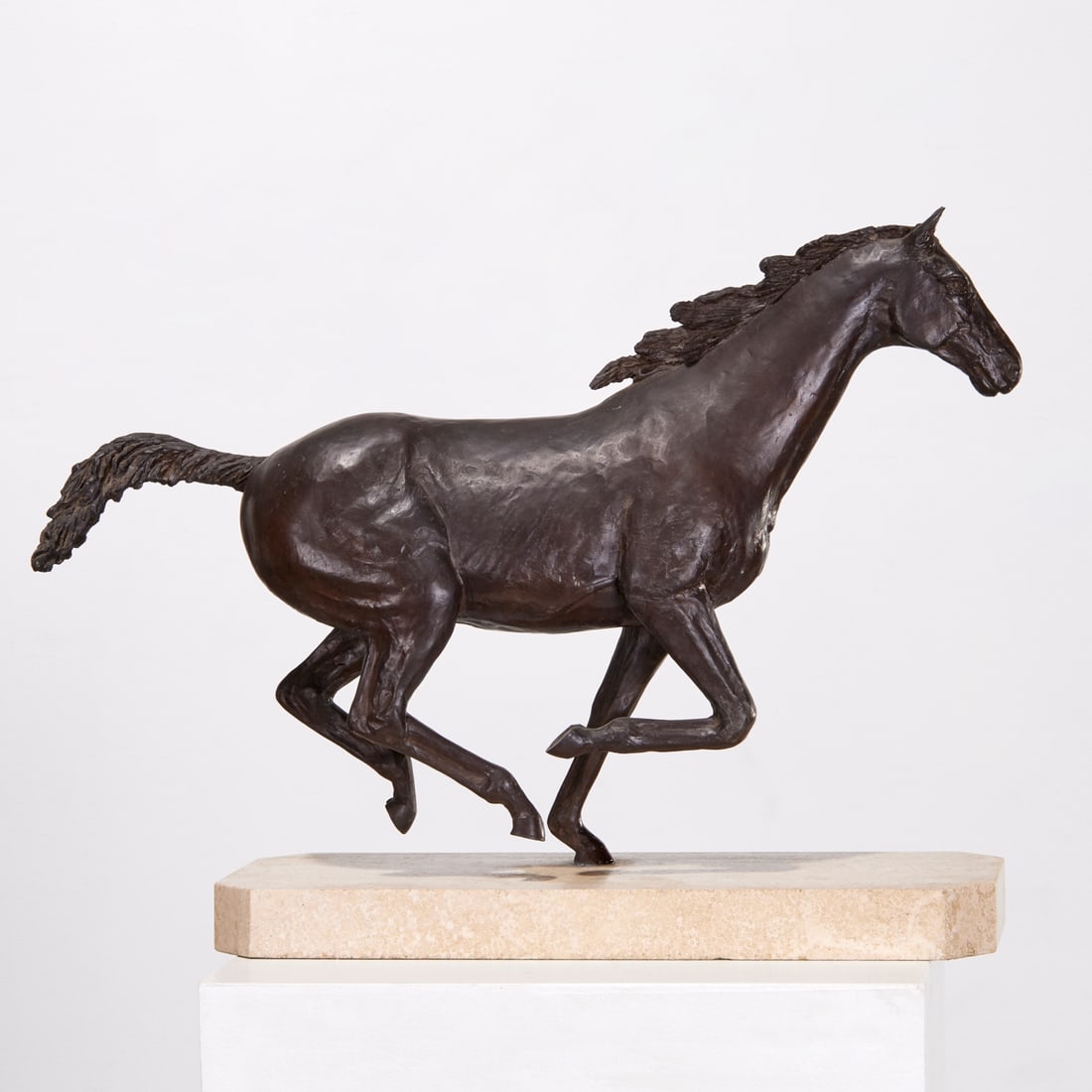 Lloyd Le Blanc, large equine bronze (1 of 6)