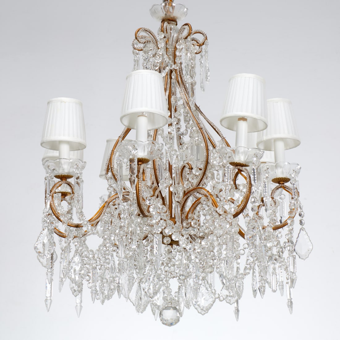 Maria Theresa style glass chandelier (1 of 6)