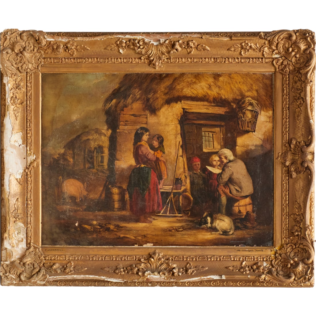 Frederick Thomas Underhill, oil on canvas (1 of 7)