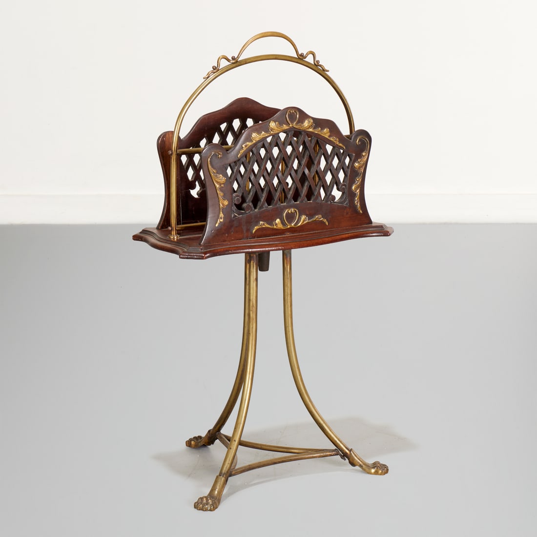 Nice Victorian mahogany sheet music stand (1 of 6)