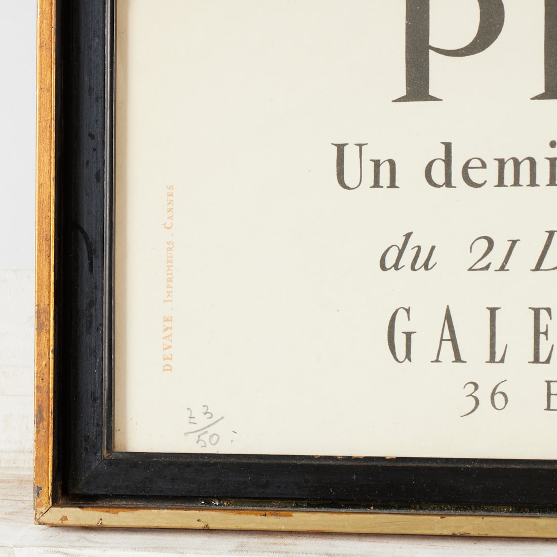 Pablo Picasso, lithographic poster - 4
