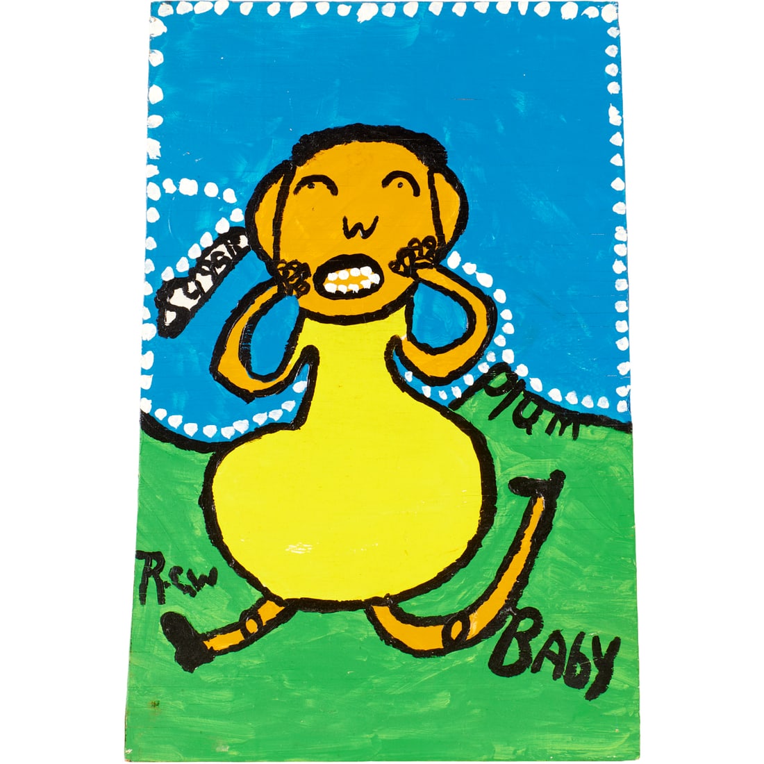 Ruby C. Williams, acrylic on plywood (1 of 8)