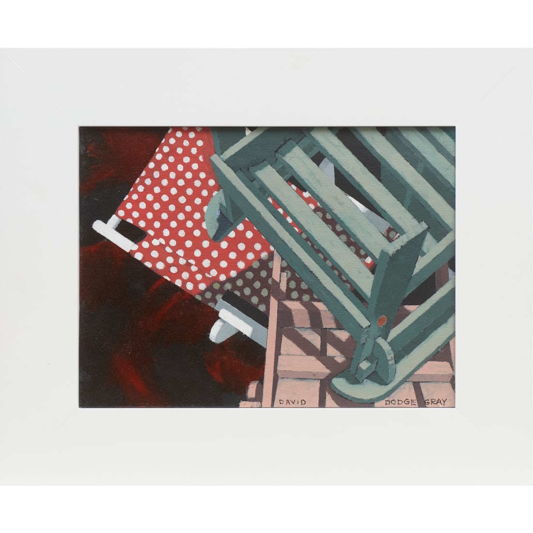 David Dodge Gray, acrylic on canvas board (1 of 7)
