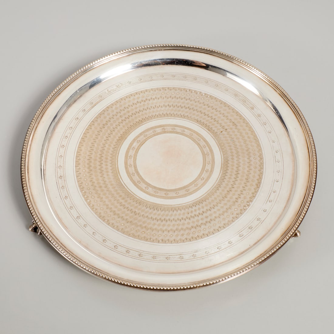 Christofle silver plated salver (1 of 5)
