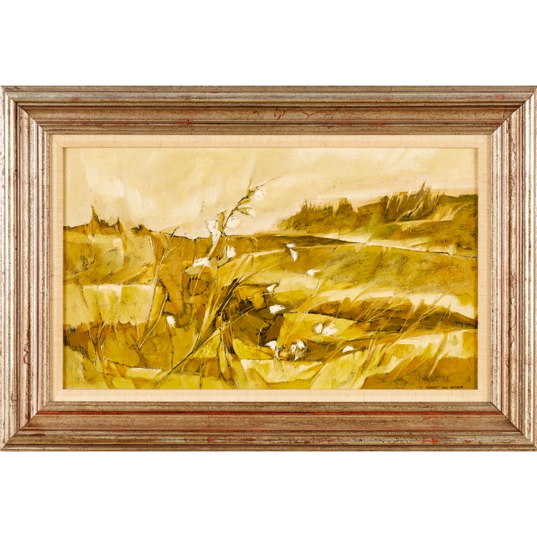 Robert Eric Moore, oil on board (1 of 6)