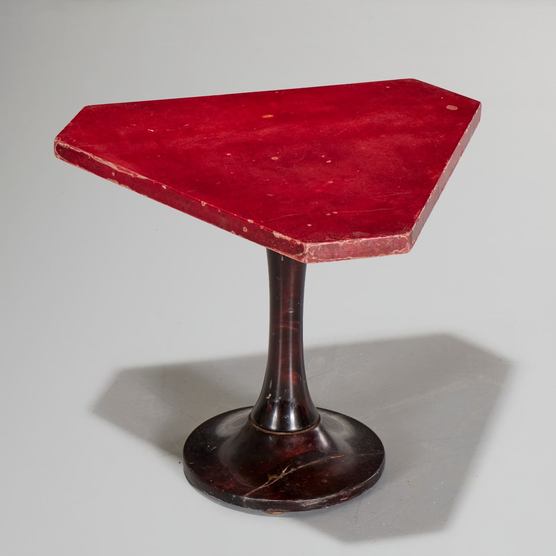 Aldo Tura, lacquered goatskin occasional table (1 of 5)