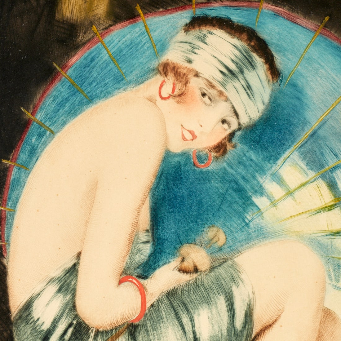 William Albert Ablett, aquatint etching - 3