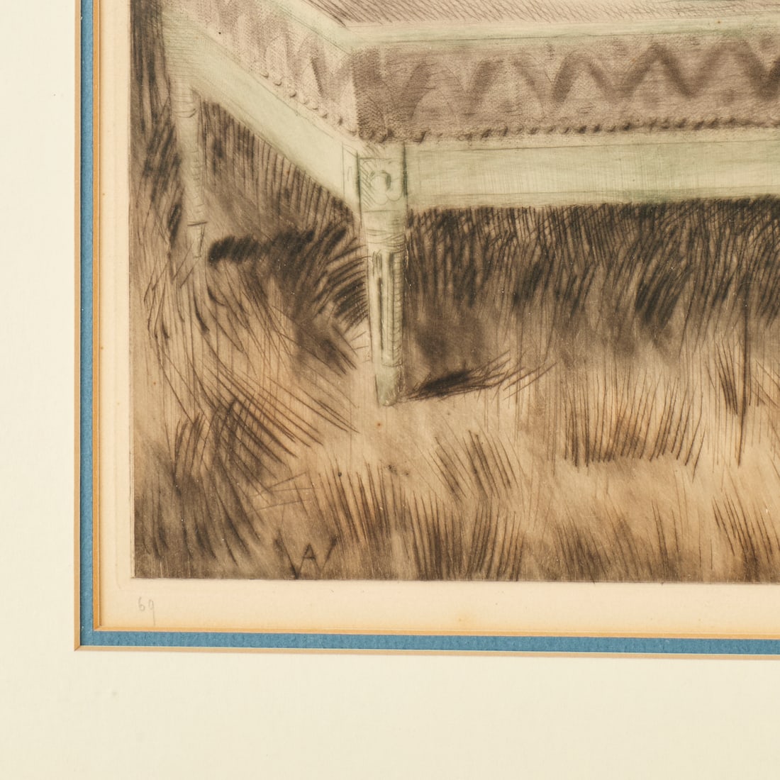 William Albert Ablett, aquatint etching - 5