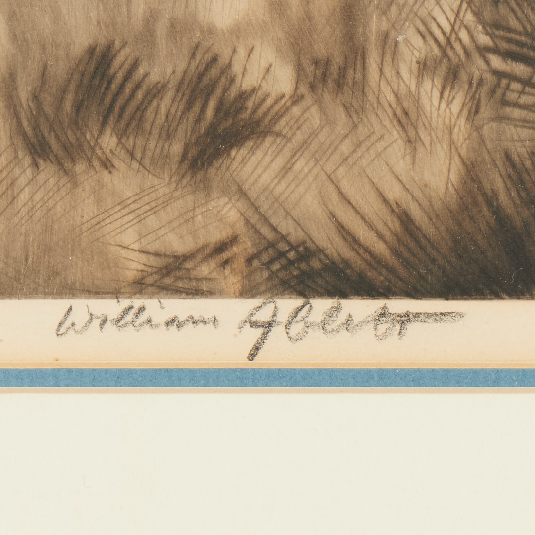 William Albert Ablett, aquatint etching - 6
