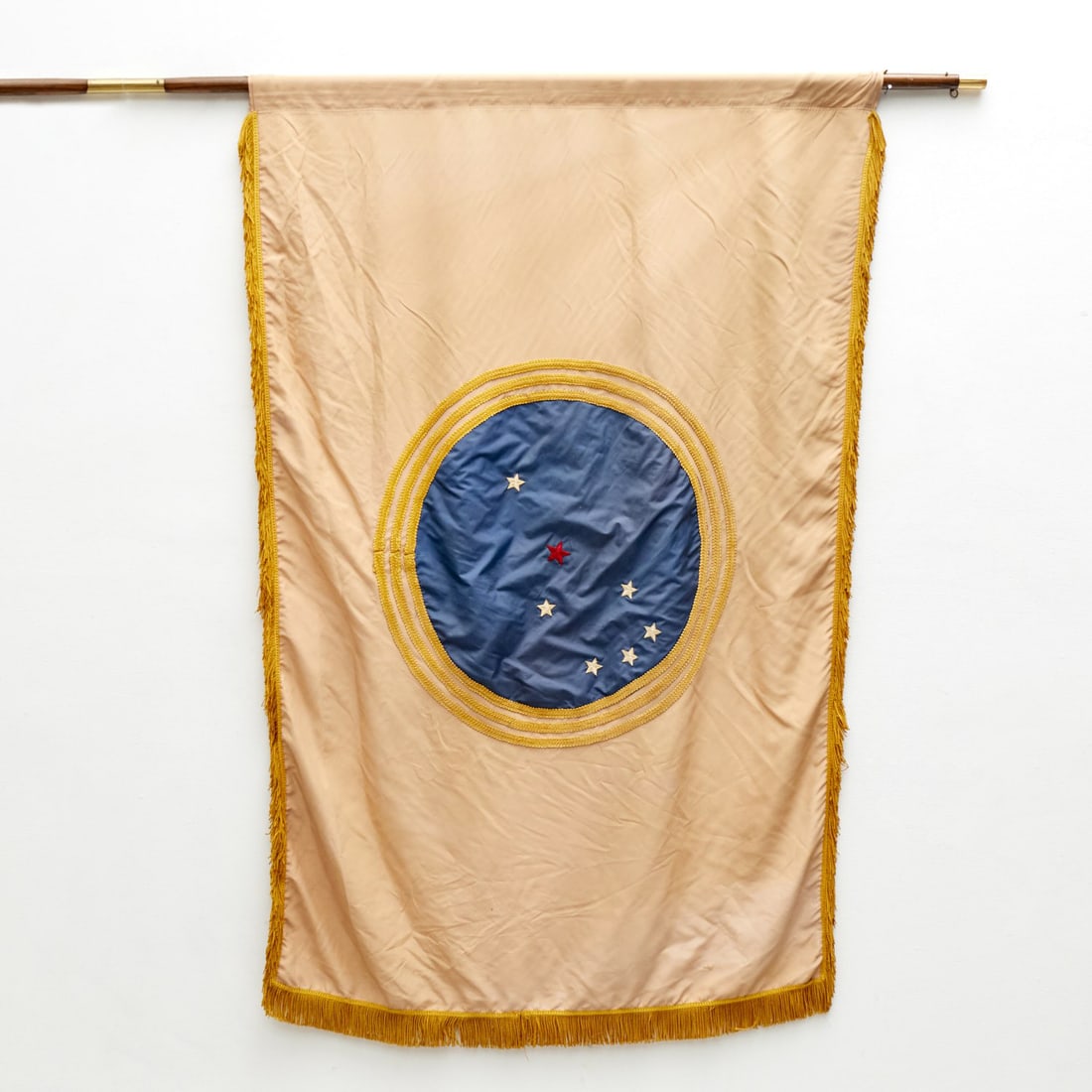 Vintage NASA related ceremonial banner flag (1 of 12)