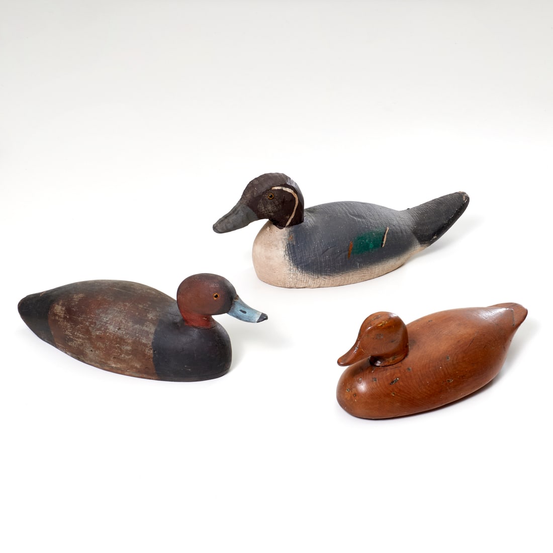 Group (3) vintage duck decoys (1 of 8)
