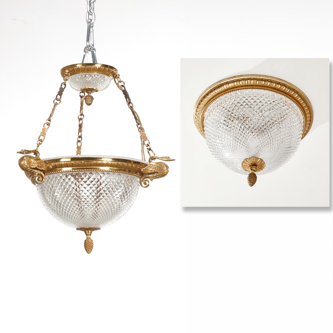 Lucien Gau (style), (2) light fixtures (1 of 9)