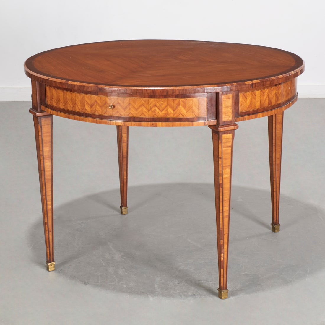 Nice Louis XVI parquetry center table (1 of 8)