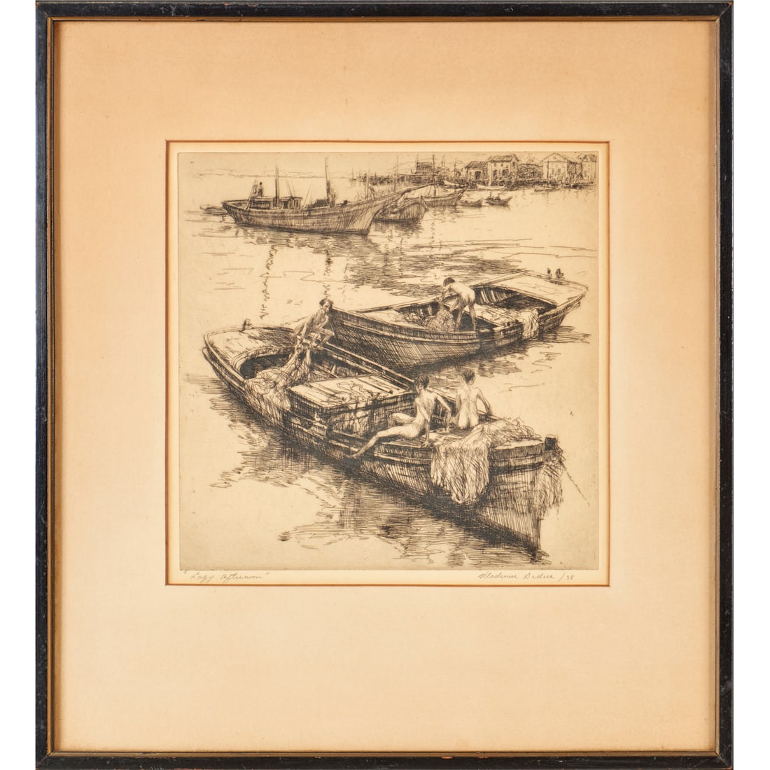 Vladimir Didur, etching, 1938 (1 of 7)