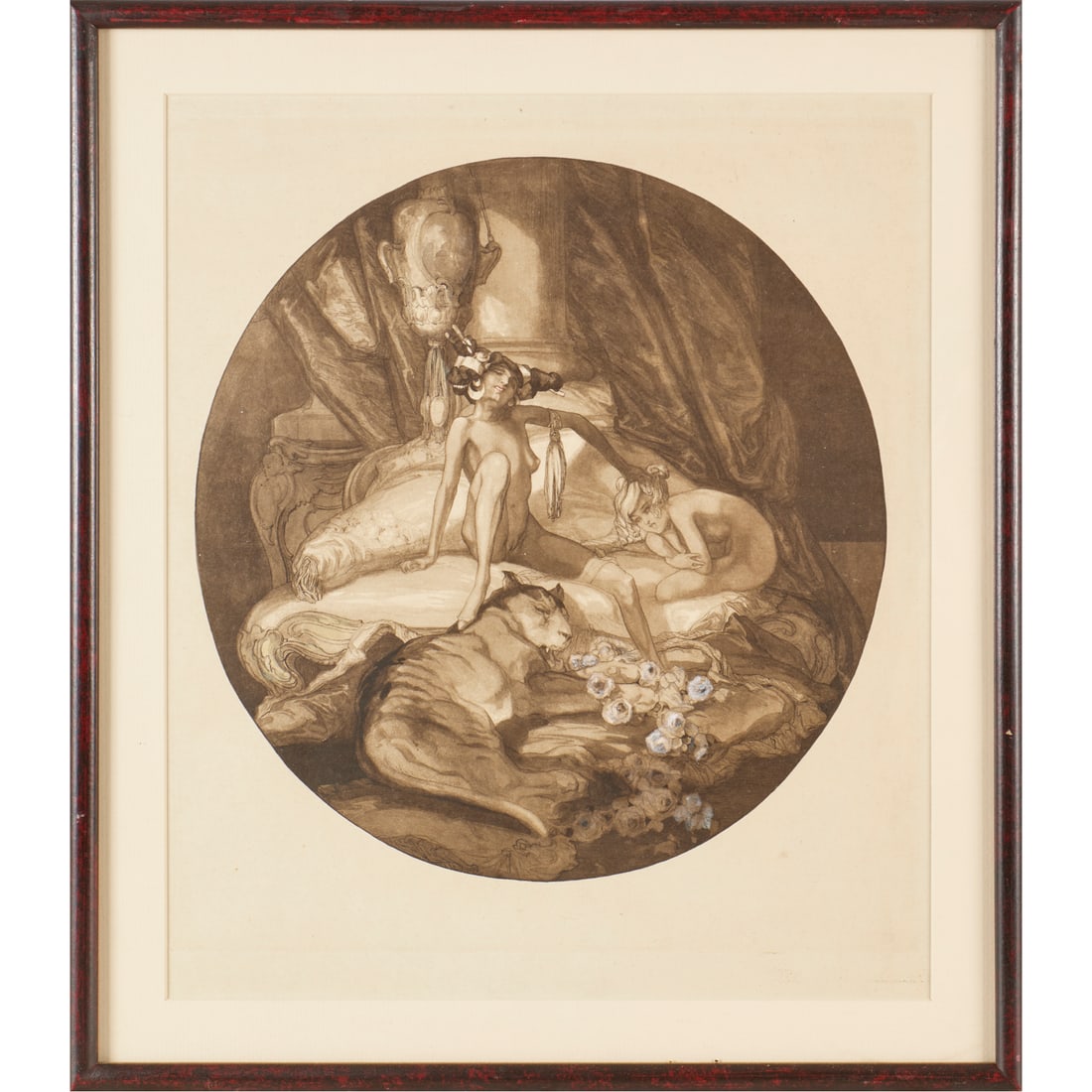 Franz von Bayros, erotic photogravure (1 of 6)