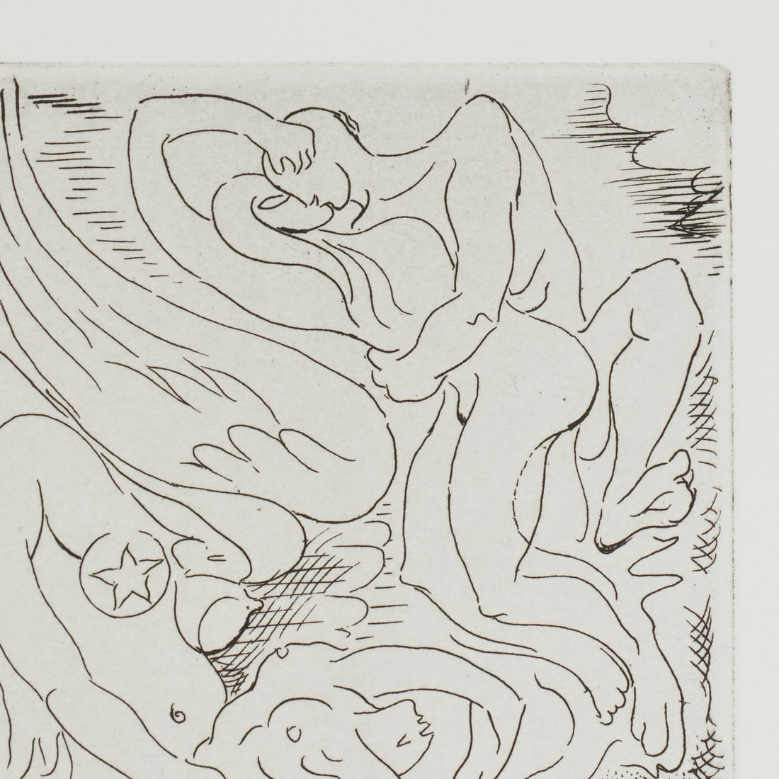 Andre Masson, signed etching - 4