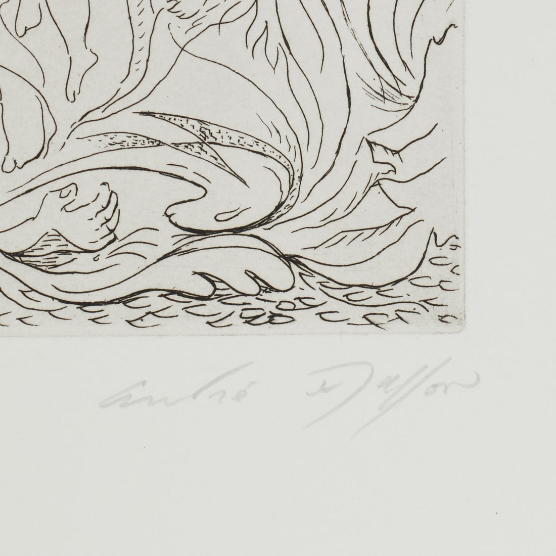 Andre Masson, signed etching - 6