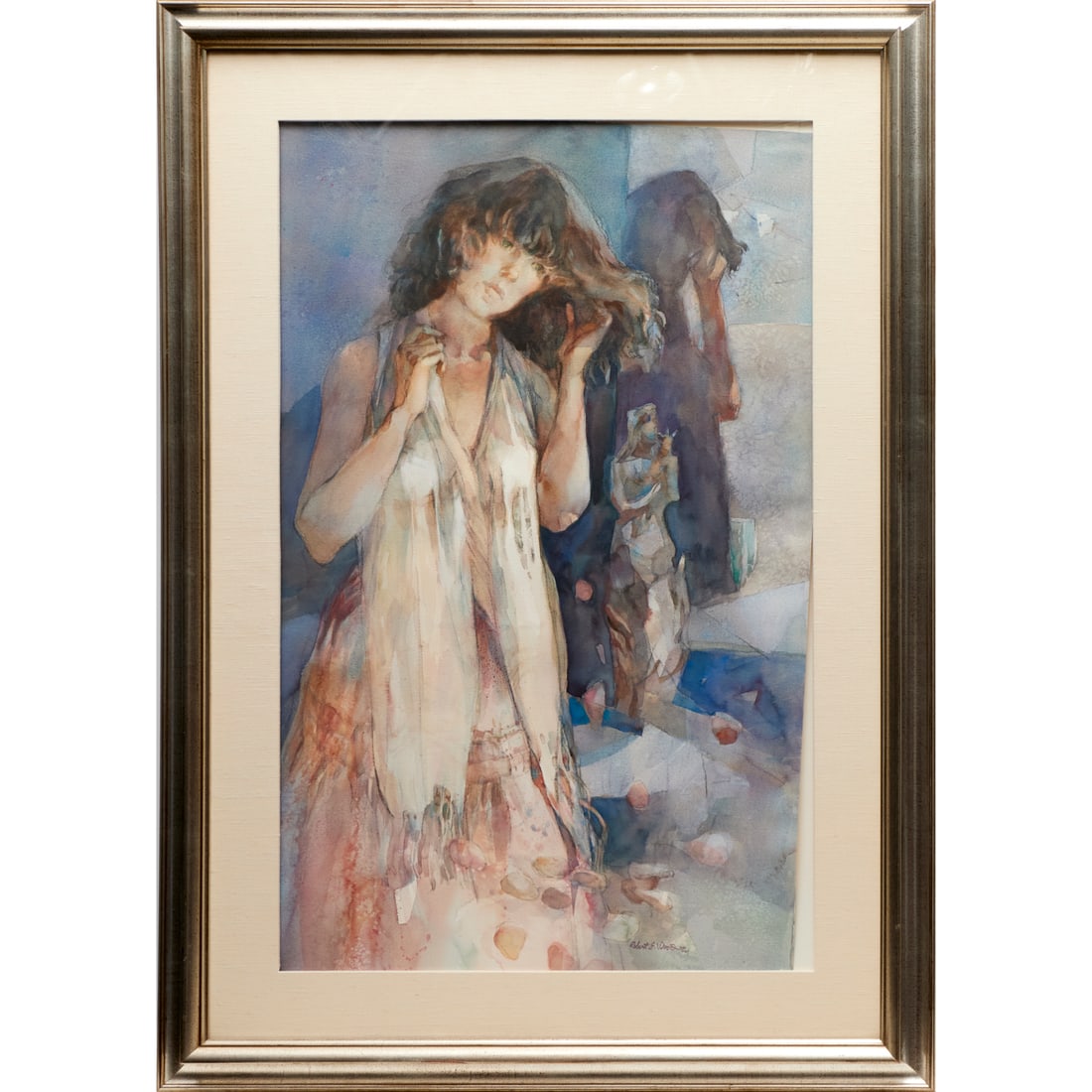Robert Earle Wood, watercolor on paper (1 of 5)