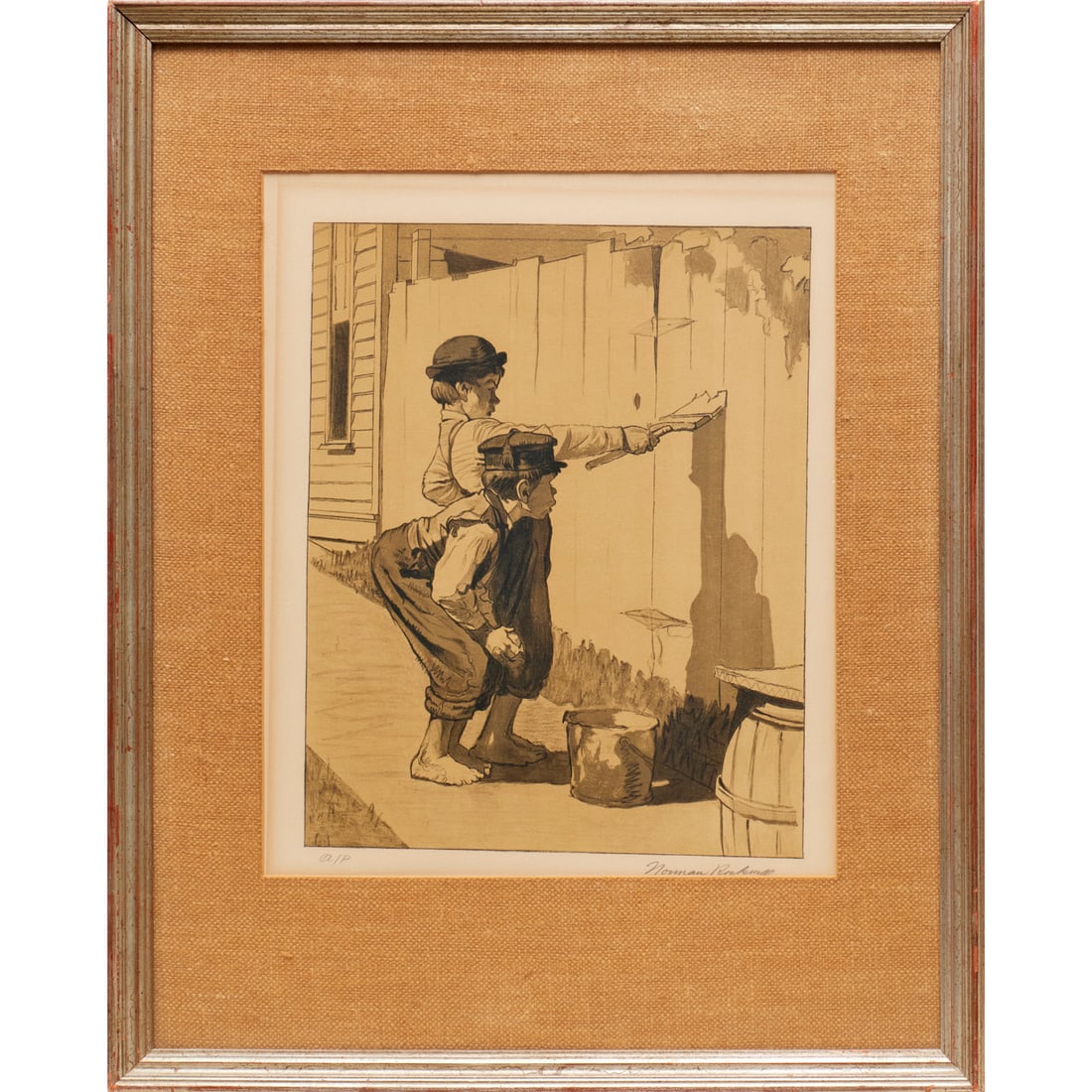 Norman Rockwell (after), lithograph (1 of 7)