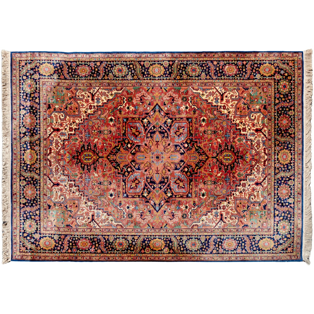 Karastan Heriz style wool area rug (1 of 5)