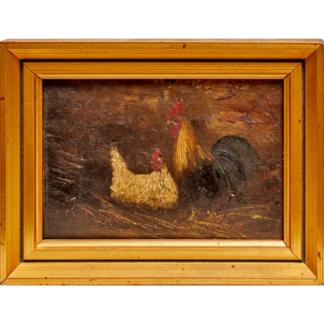 Charles Jacques (manner), oil on panel (1 of 5)