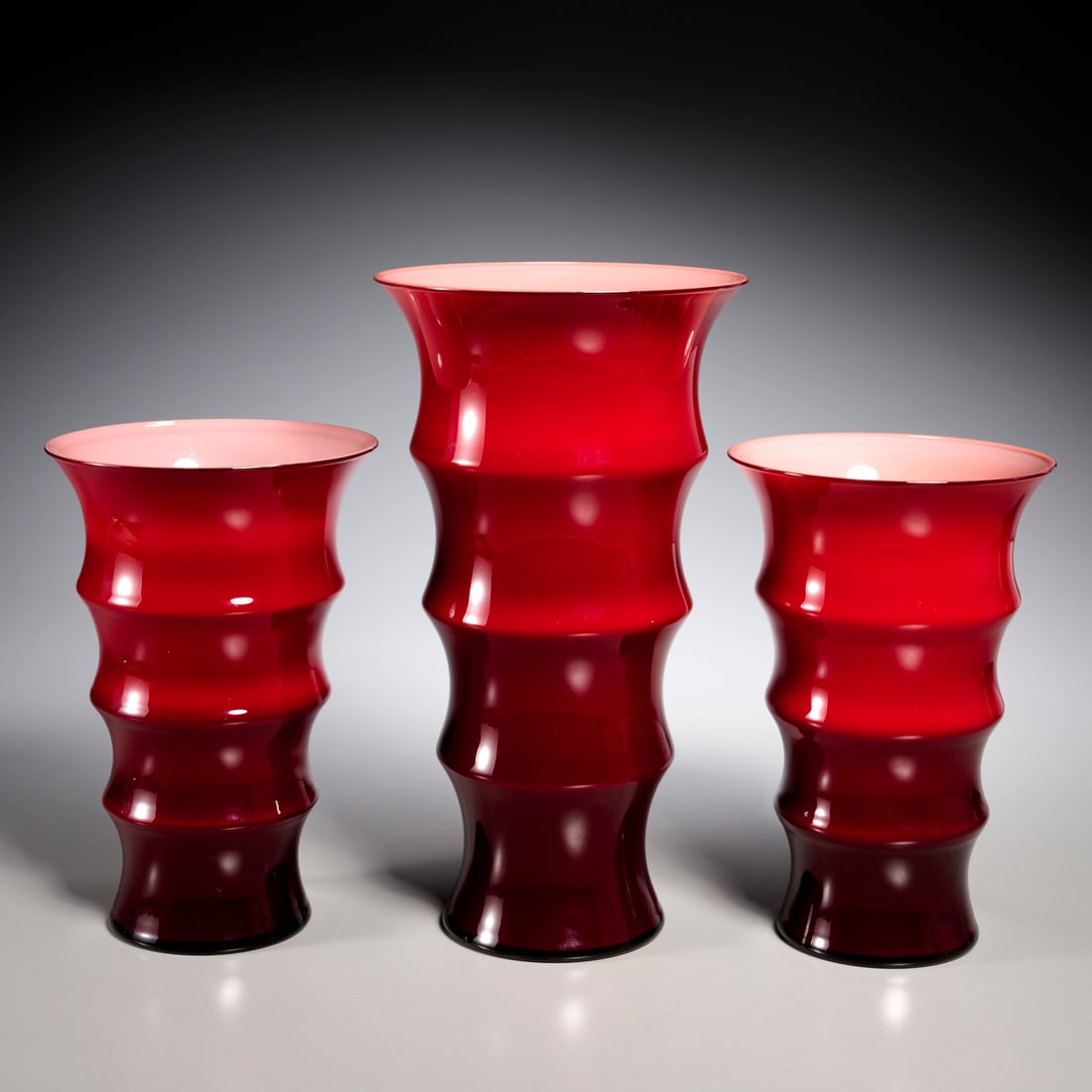 Anjar Kjaer for Holmegaard, "Karen Blixen" vases (1 of 5)
