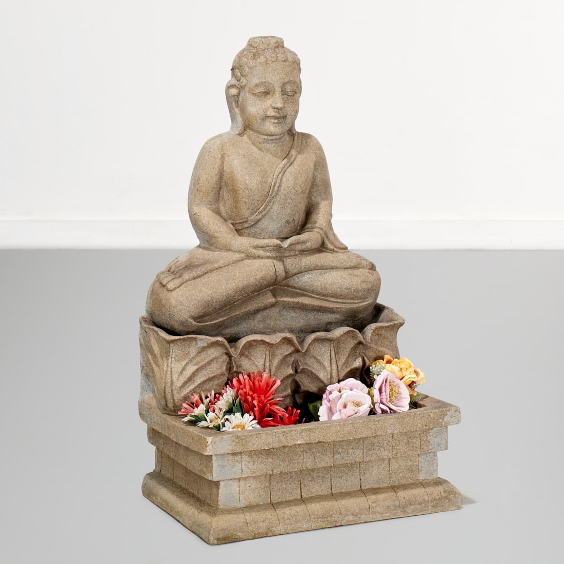 Chinese style composite Buddha fountain (1 of 6)