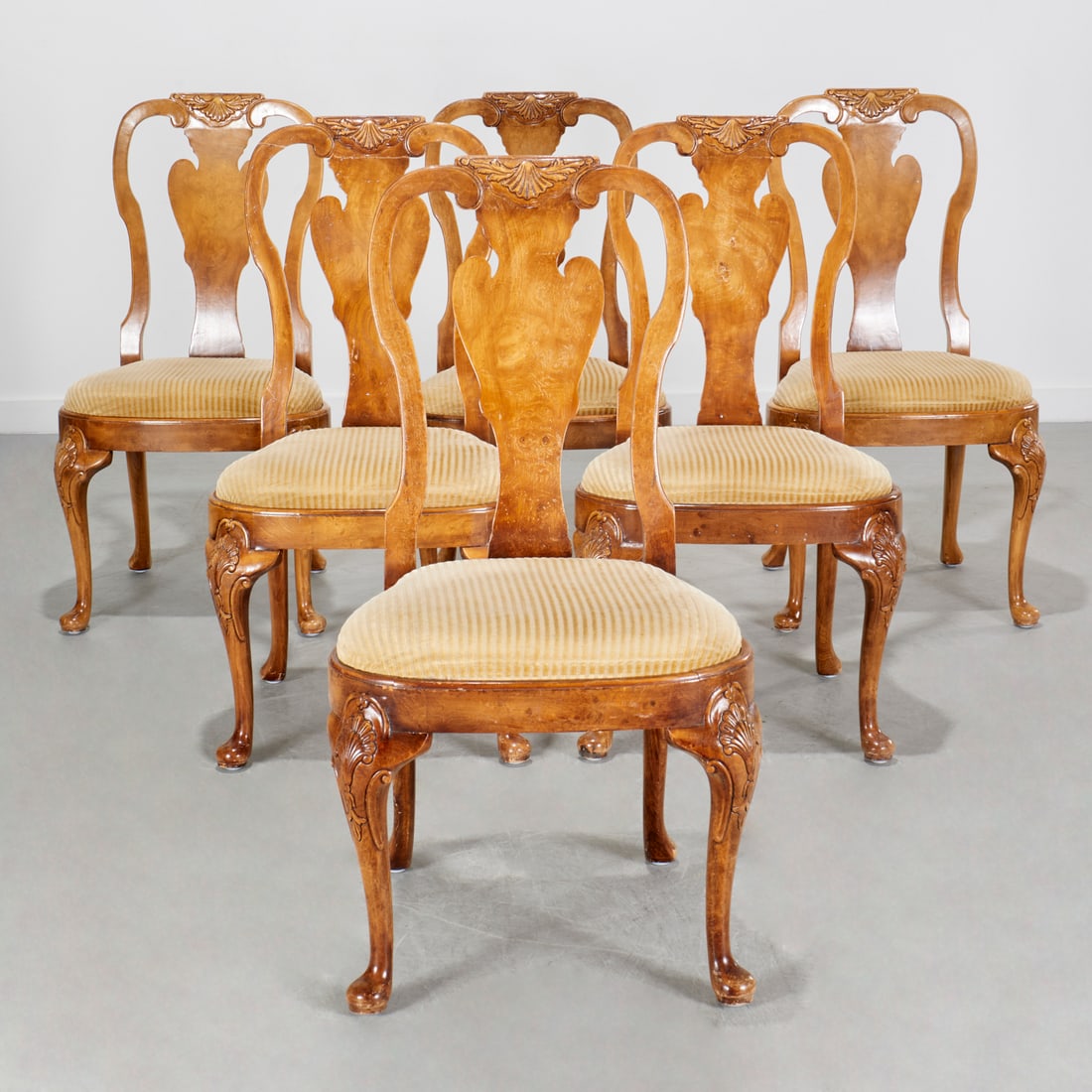 Set (6) George II style dining chairs (1 of 8)