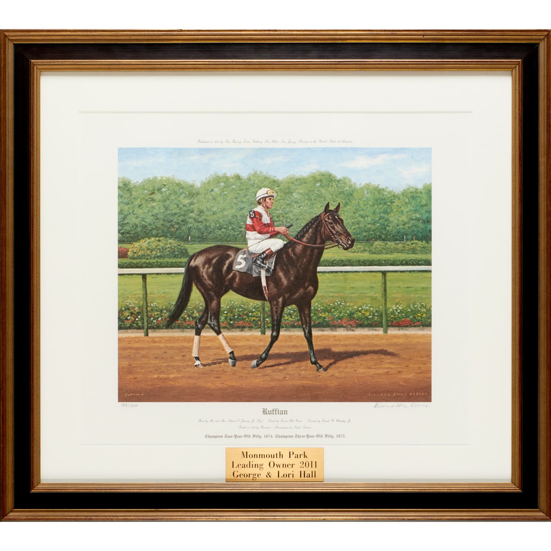Richard Stone Reeves, signed equestrian print (1 of 8)
