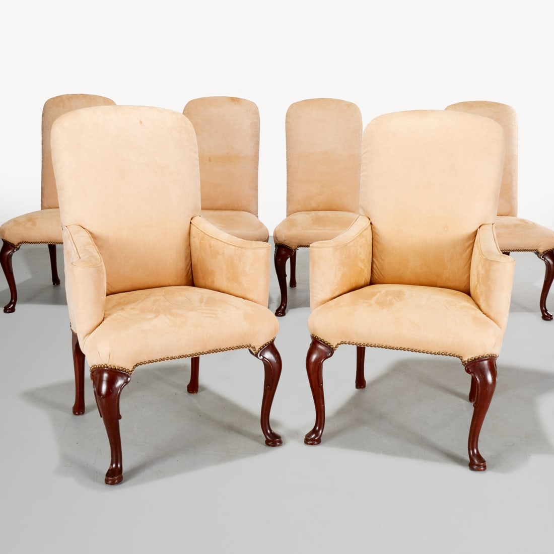 Set (6) George II style dining chairs (1 of 7)