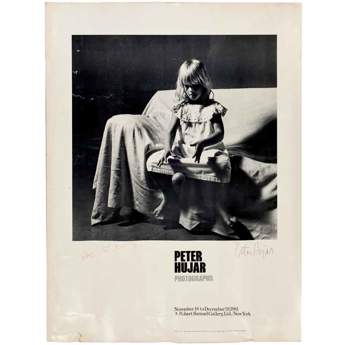 Peter Hujar, signed exhibition poster (1 of 7)