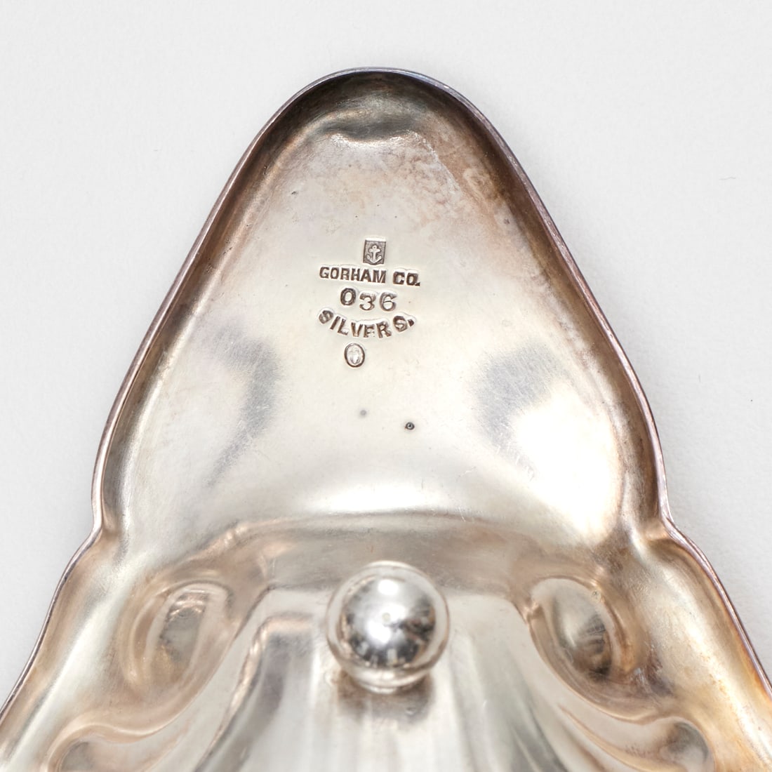 Group silver plated clam shell serving dishes - 7