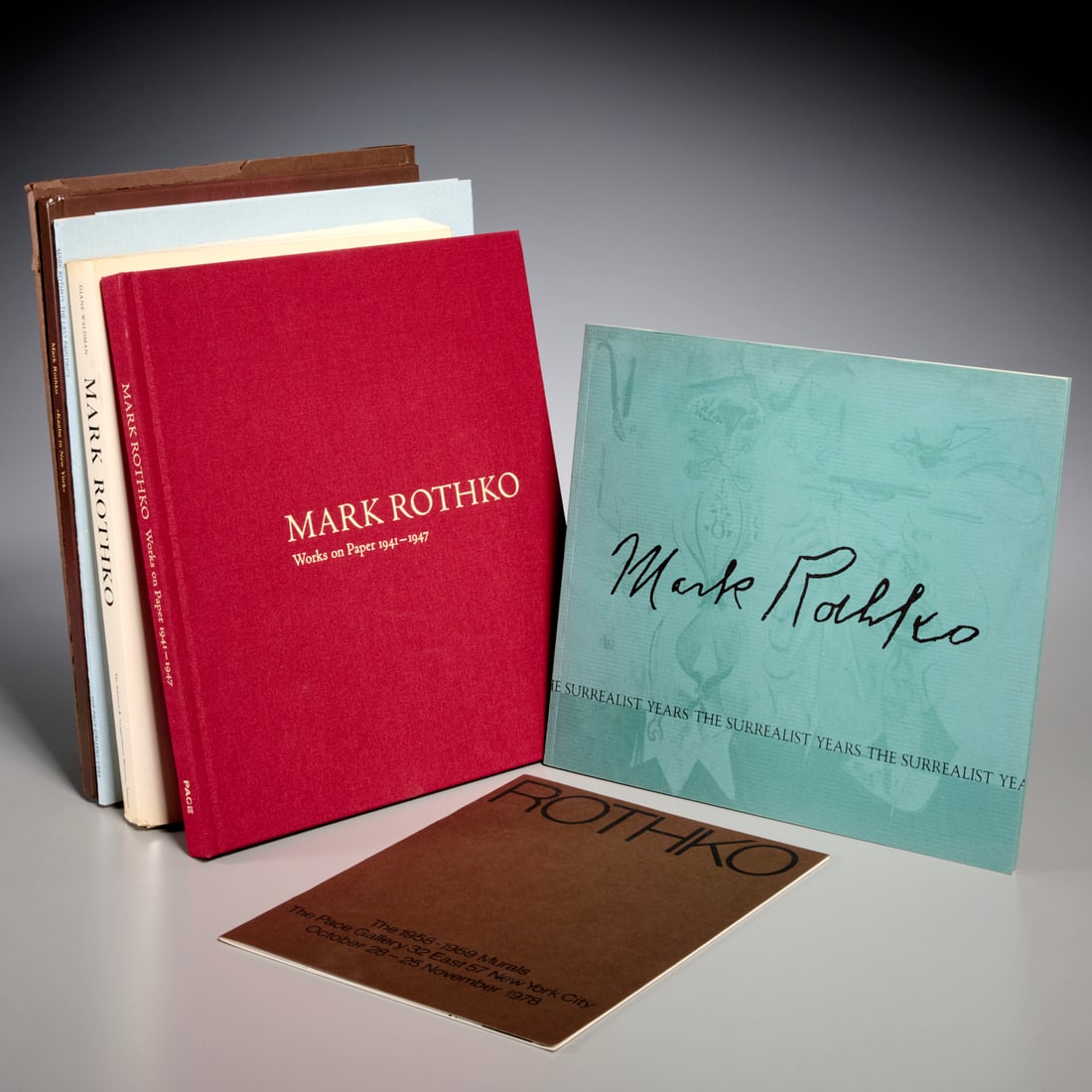 Mark Rothko, (7) exhibition catalogues (1 of 7)
