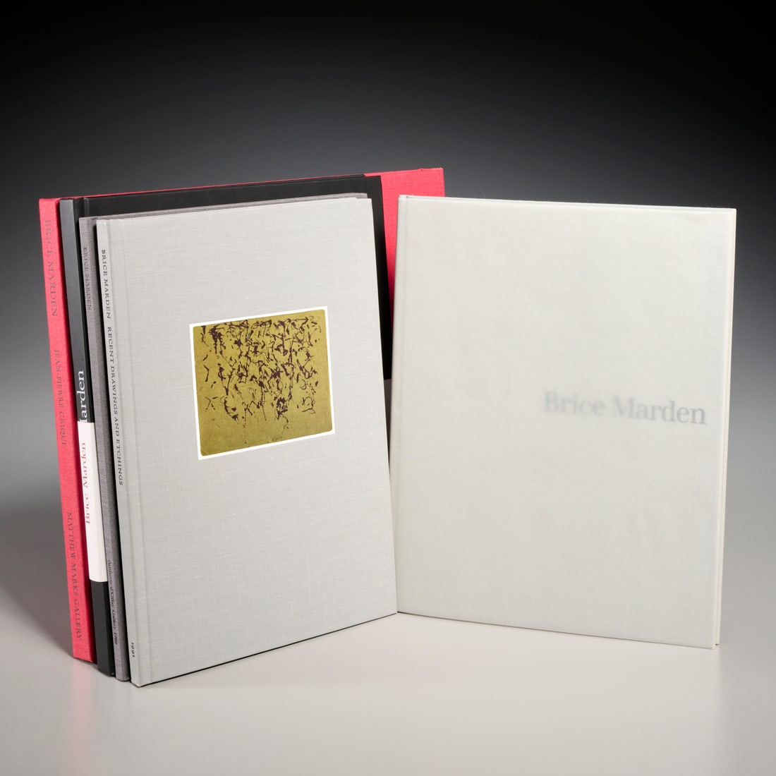 Brice Marden, (5) exhib. catalogues, 1 signed (1 of 6)