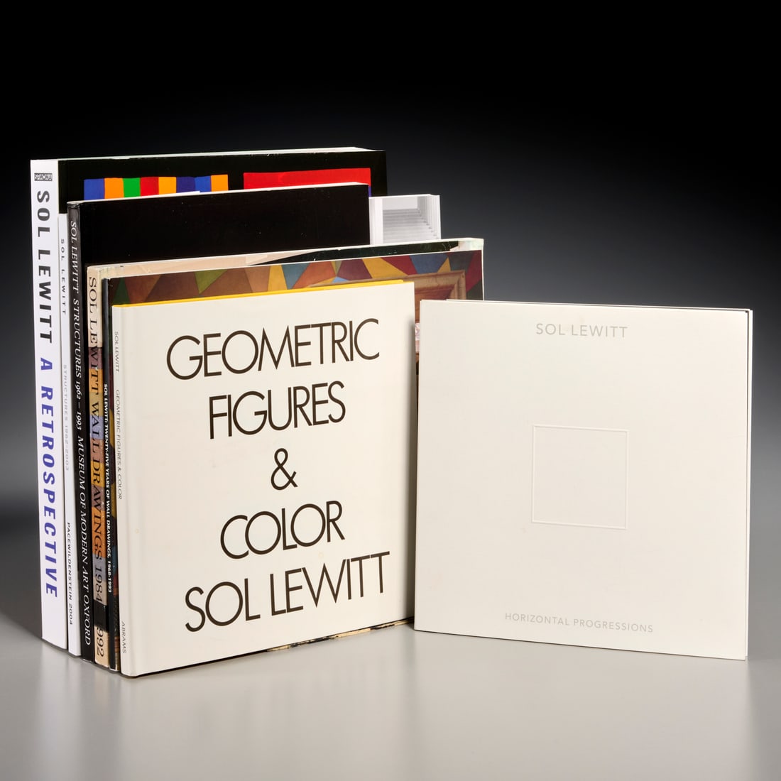 Sol Lewitt, (7) books & catalogues (1 of 6)