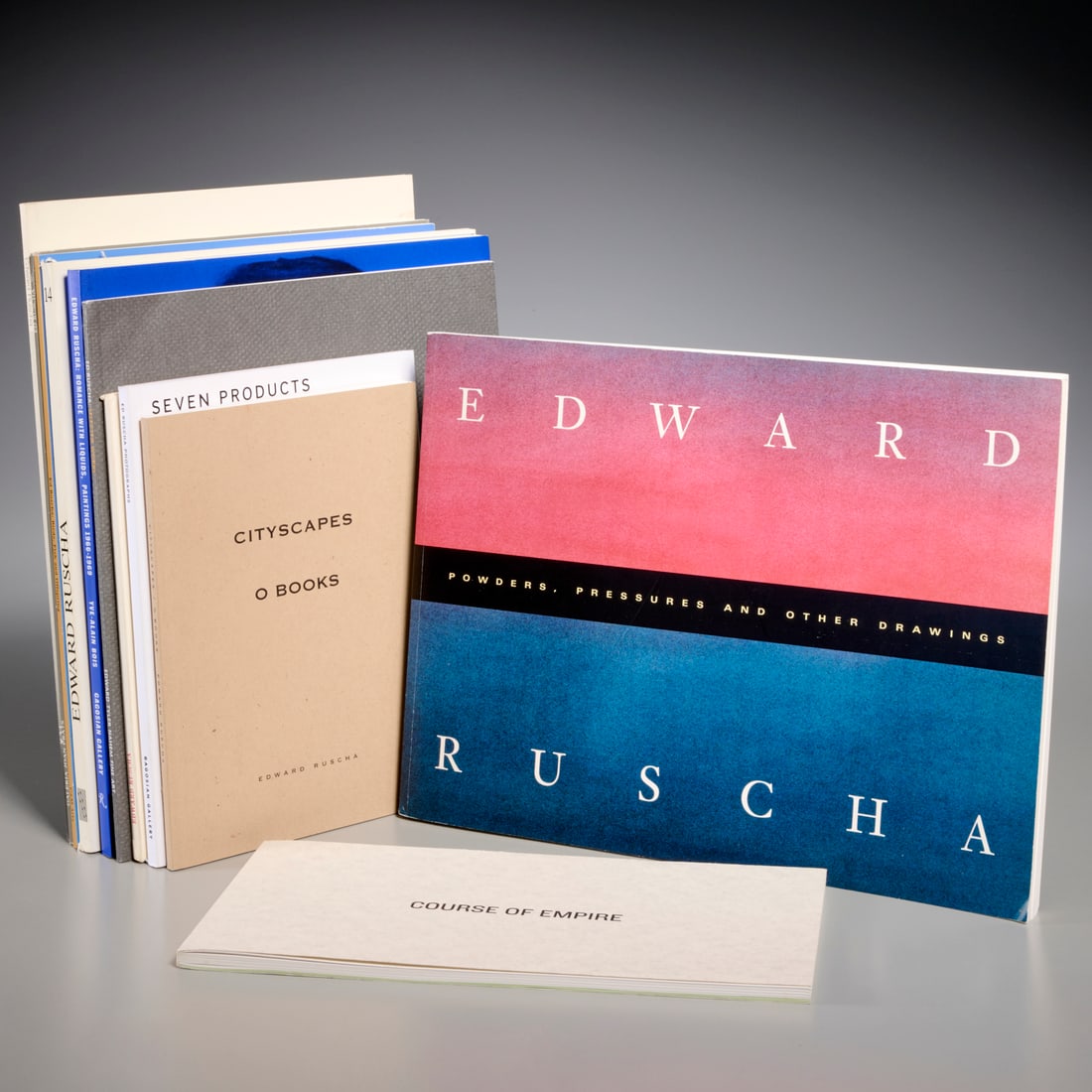 Ed Ruscha, (11) exhibition catalogues (1 of 6)