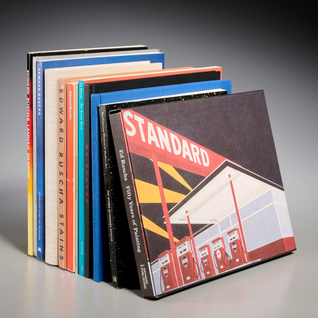 Ed Ruscha, (12) exhibition catalogues (1 of 7)