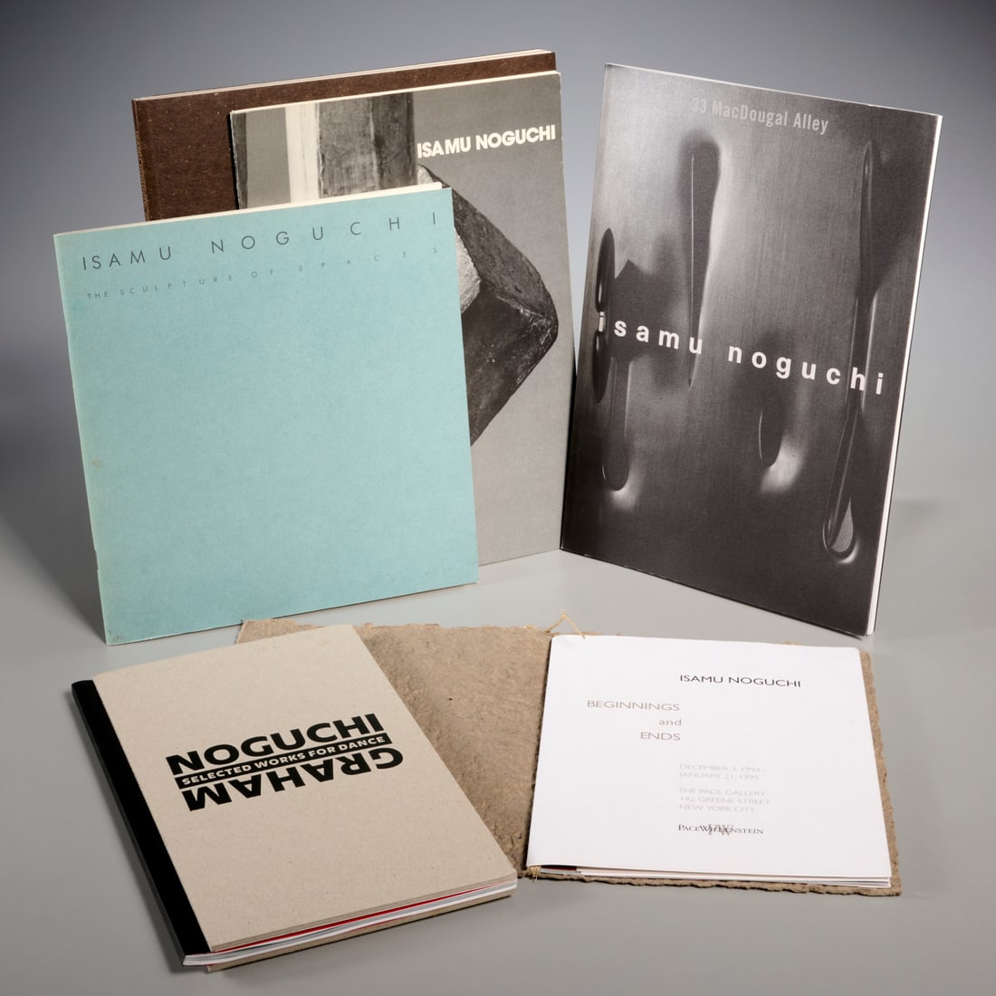 Isamu Noguchi, (6) exhibition catalogues (1 of 7)