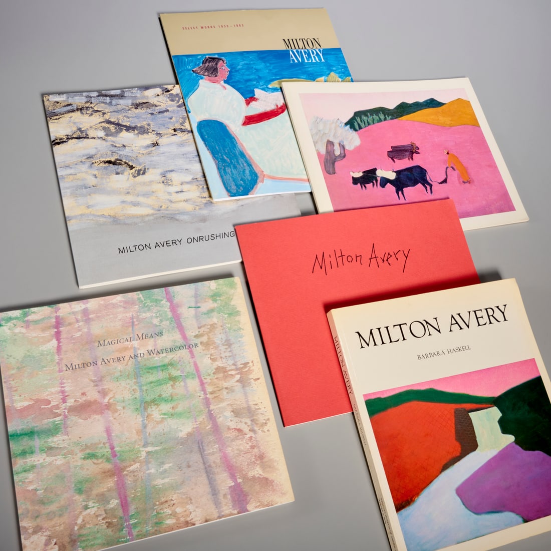 Milton Avery, (6) exhibition catalogues (1 of 3)