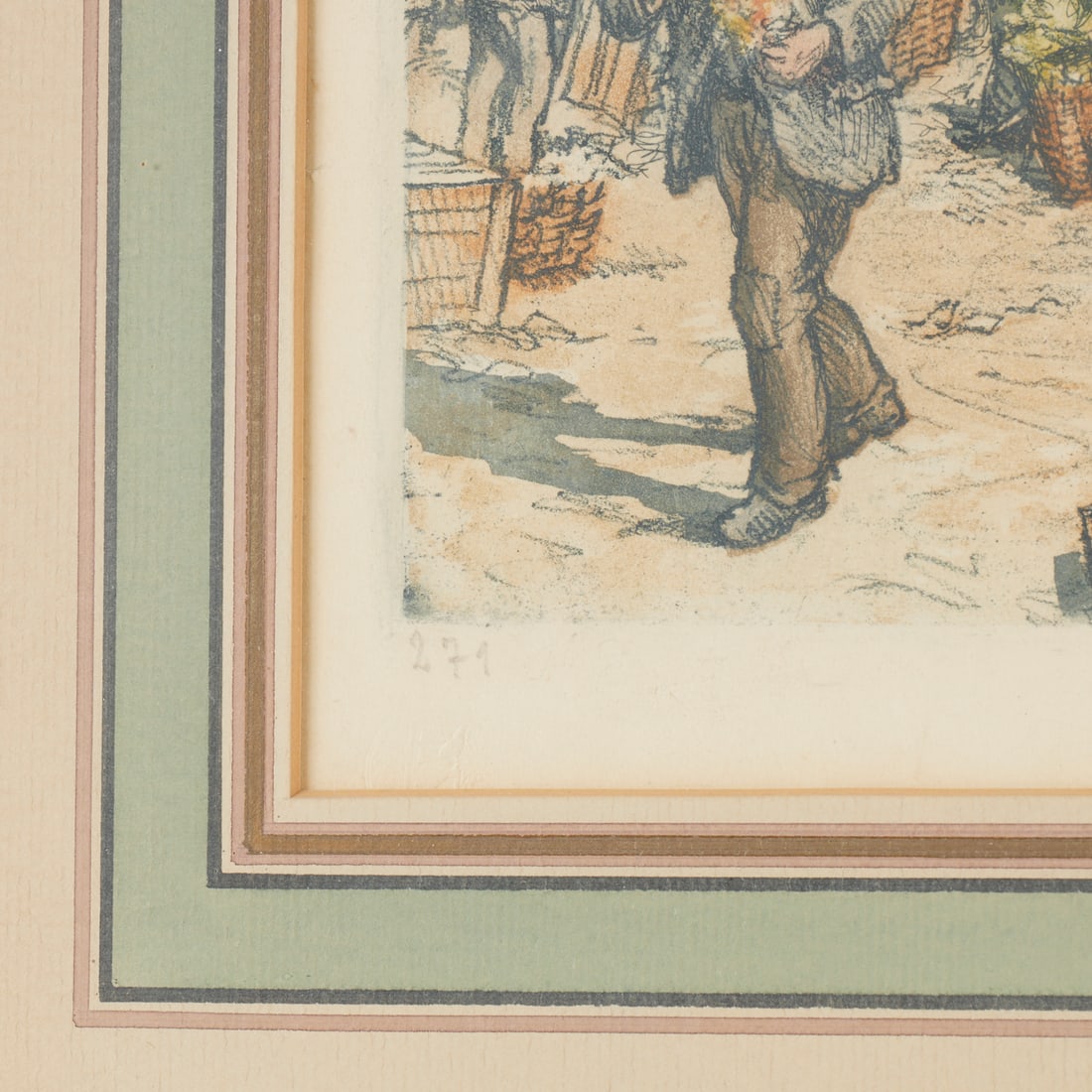 Tavik F. Simon, signed etching - 7