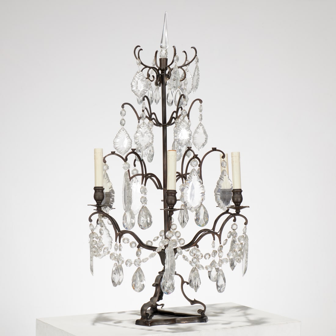 French style girandole candelabra table lamp (1 of 6)