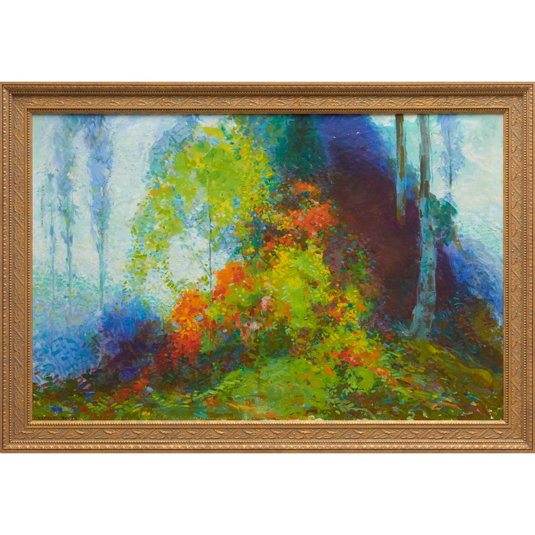 Herbert E. Fouts, large oil on canvas (1 of 8)