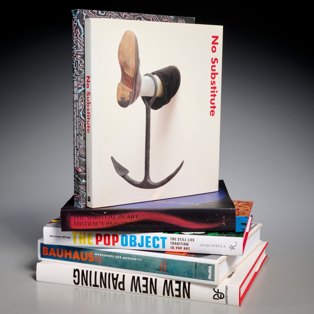 (6) Art and Exhibition books: (6) Art and Exhibition books, Incl. 1) Moffett. The New Painting. Nouvelles Editions Francaises, 1992, in French & English; 2) Bauhaus 1919-1933. MoMA, 2009; 3) The Pop Object: The Still Life